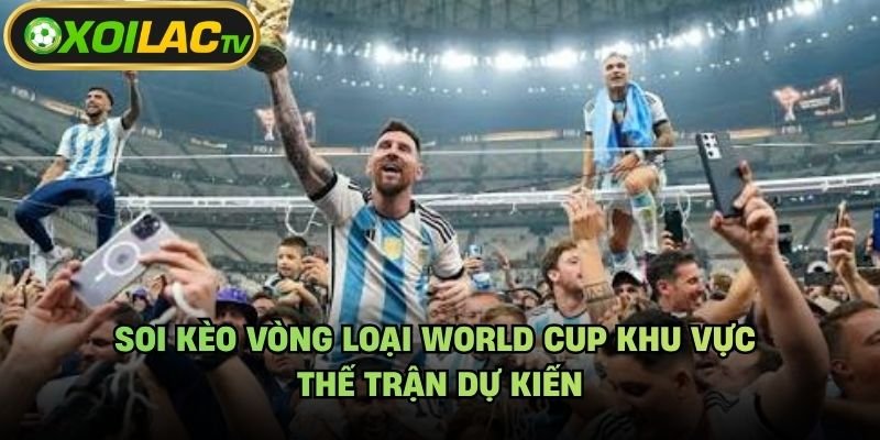 Soi Kèo Vòng Loại World Cup Khu Vực – Thế Trận Dự Kiến